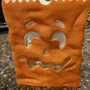 Halloween candle holder